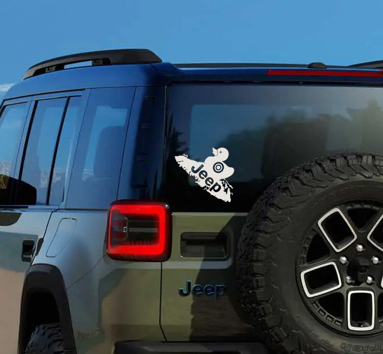 Dead Duck Target Island Decal
