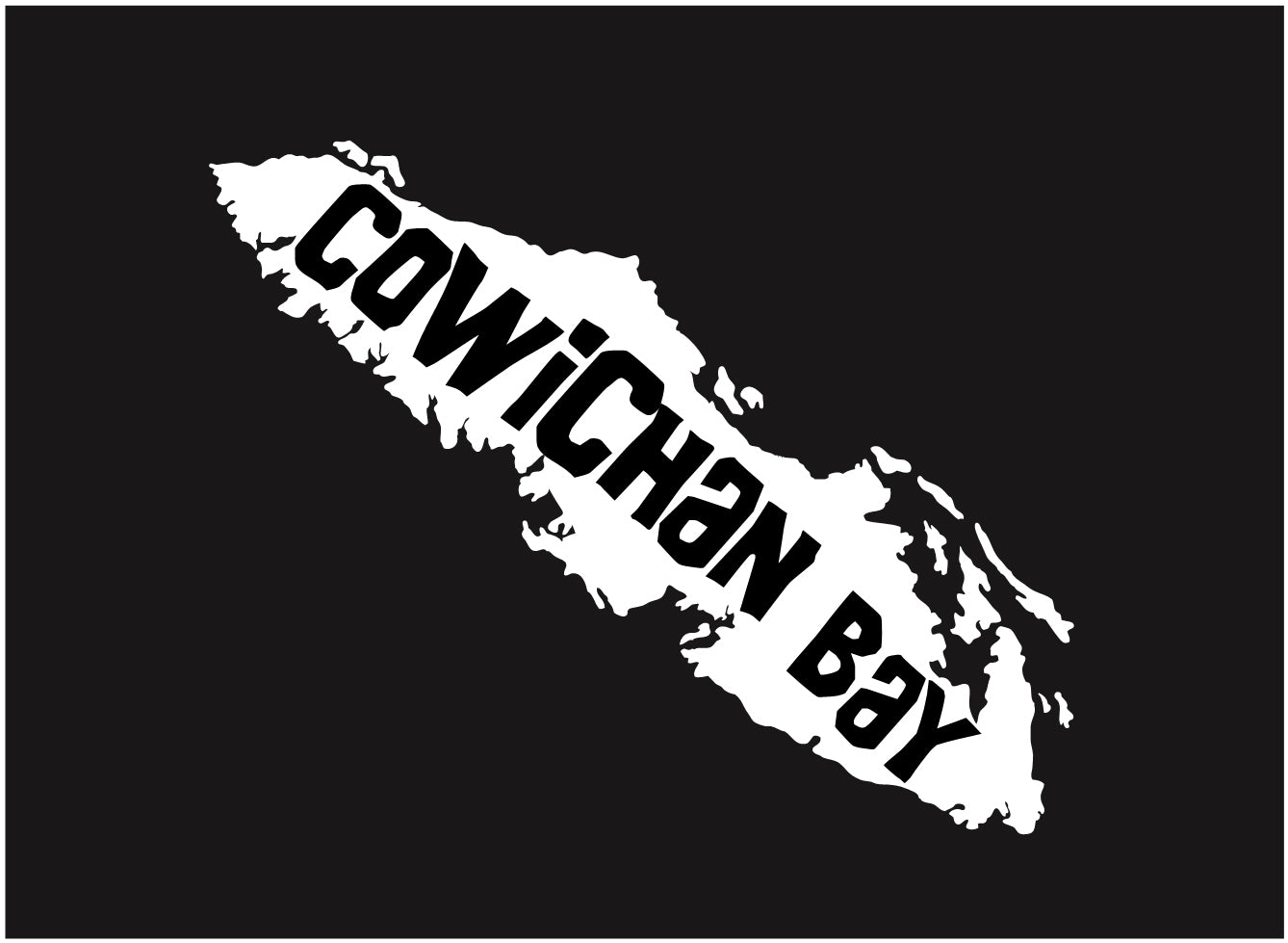 Cowichan Bay - City Name Decal