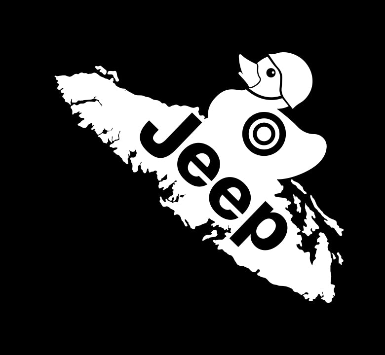 Target Island Display Example Tactical Duck Target Island Decal – Vancouver Island Decals