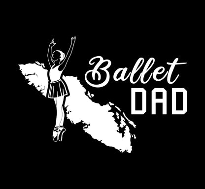 Ballet Dad Dancer - Proud Parent Island Decal