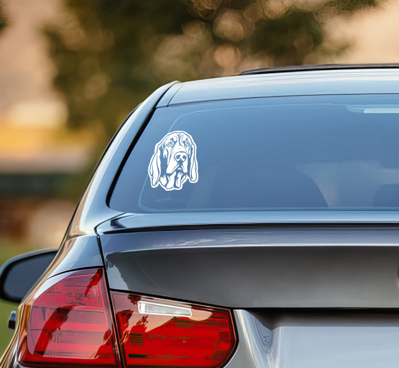 Bloodhound - Customizable Pet Decal