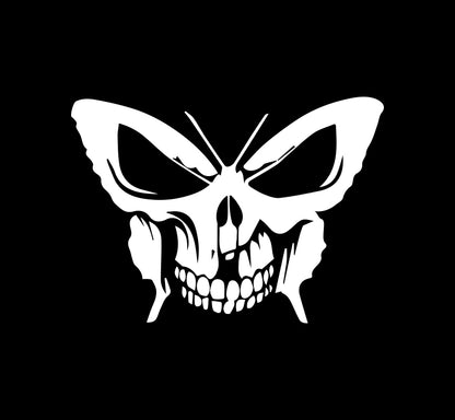 Death's Wings Butterfly Decal