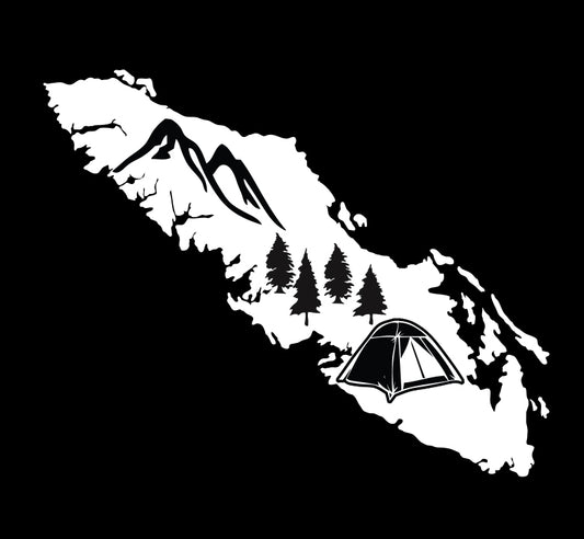 Forest Camping Decal