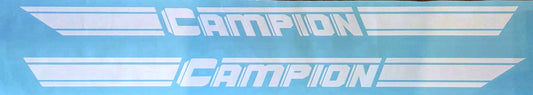 Vintage Campion Boat Side Stripe Decals | Replacement Graphics | Classic Restoration Kit (Pair)