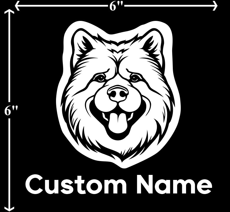 Chow Chow - Customizable Pet Decal