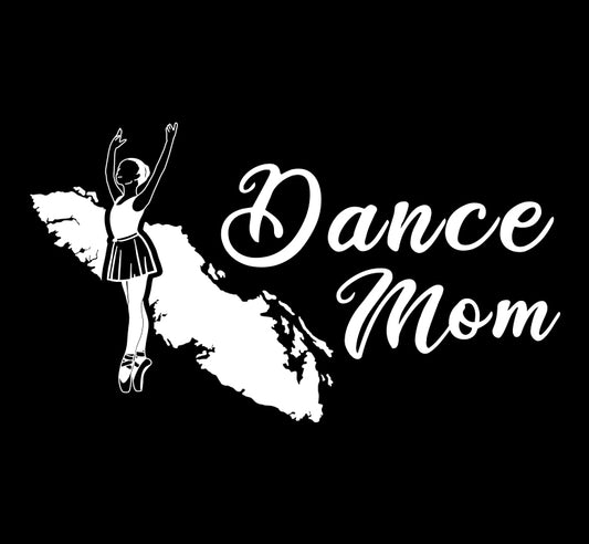 Dance Mom Dancer - Proud Parent Island Decal