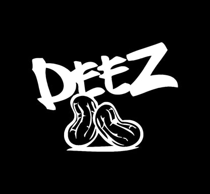 Deez Nuts Graffiti Decal