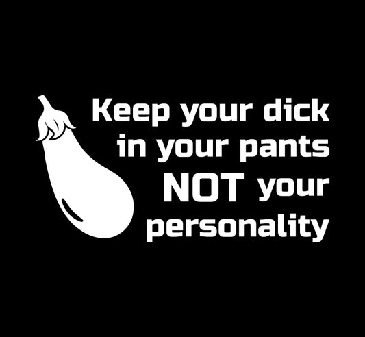 Eggplant Energy Check Decal