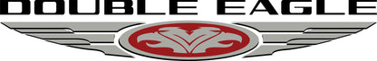 Double Eagle Wings Logo Decals | Replacement Graphics | Classic Restoration Kit (Pair)
