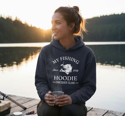 Vancouver Island Fishing Hoodie
