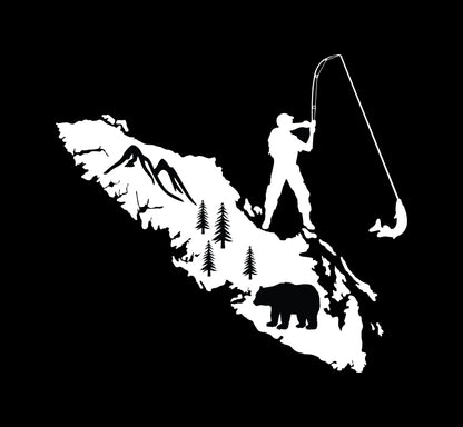 Wild Catch Fisherman with Bear Island Decal