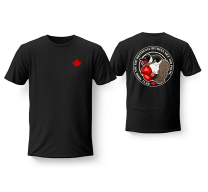 Warning Honks Canada Goose Tee