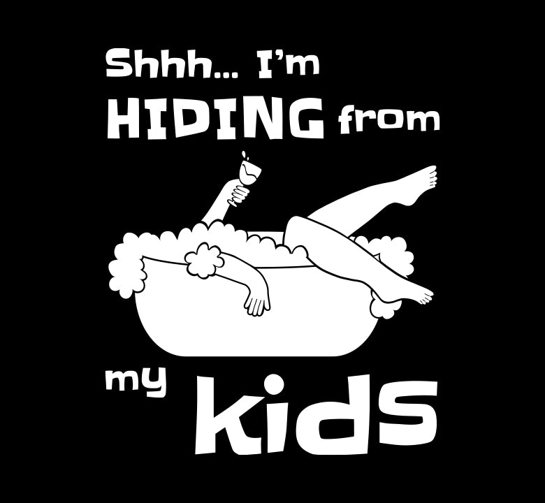 Hiding from My Kids Decal