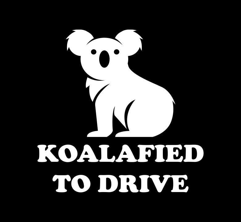 Koala-fied to Drive Marsupial Decal