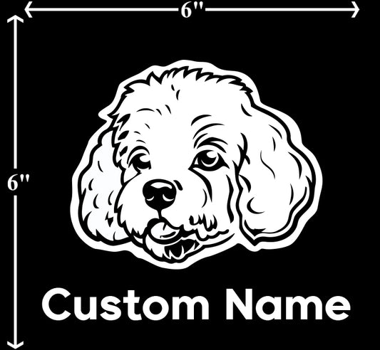 Maltese - Customizable Pet Decal