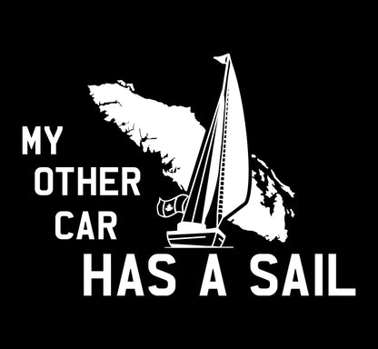 My Other Car has a Sail Island Decal