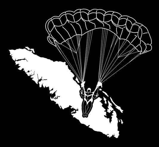 Parasailing Island Decal
