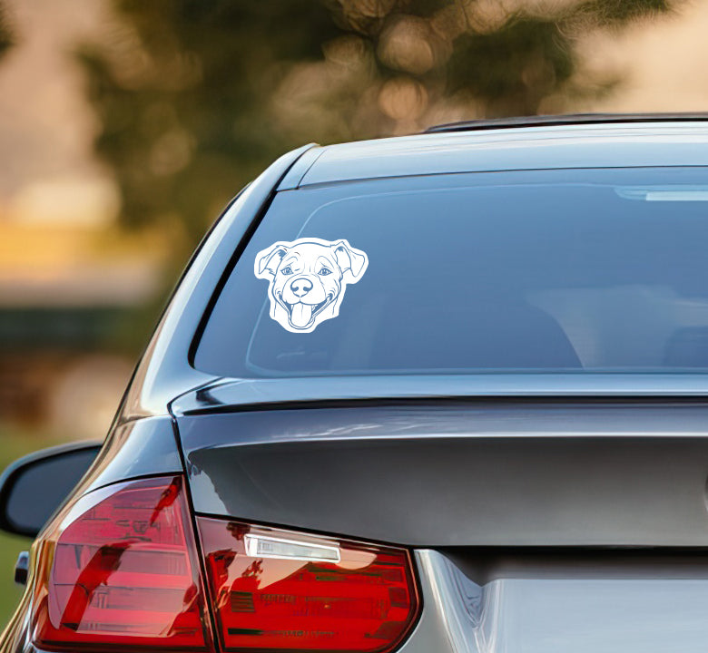 Pit Bull Terrier - Customizable Pet Decal