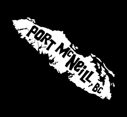 Port McNeill - City Name Decal