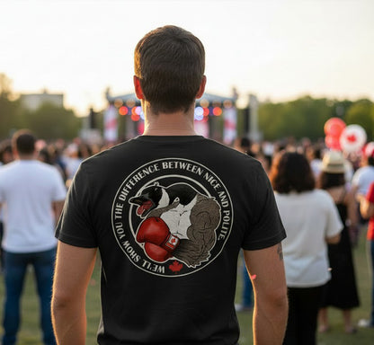 Warning Honks Canada Goose Tee