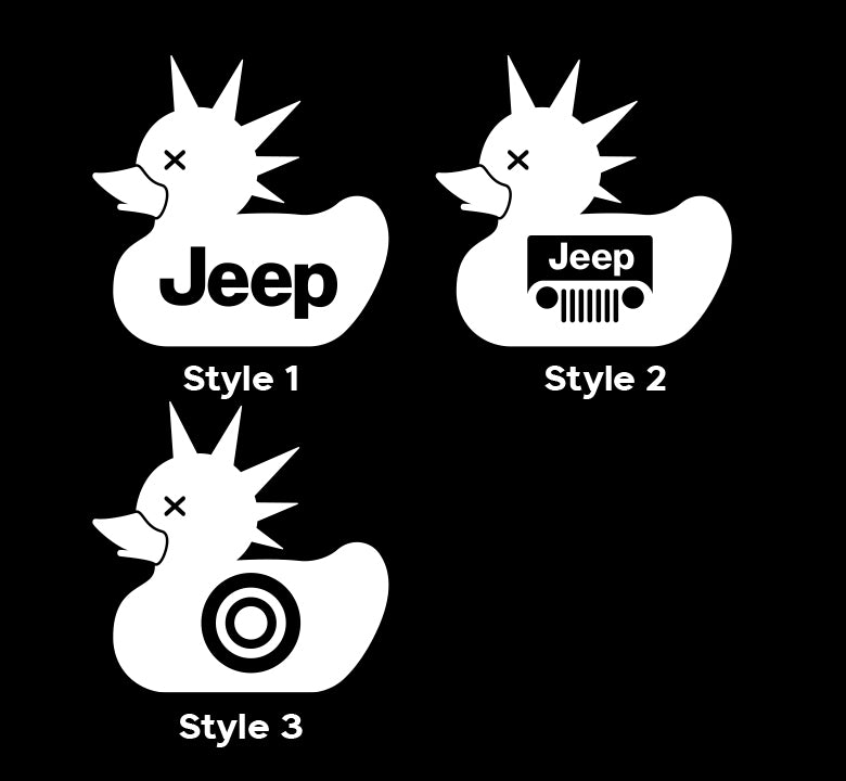 Punk Duck Target Decal