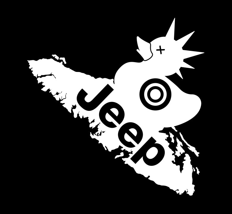 Punk Duck Target Island Decal