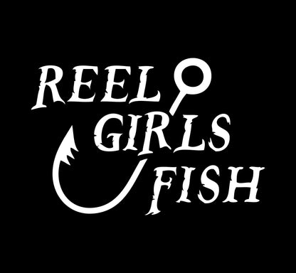 Reel Girls Fishing Decal