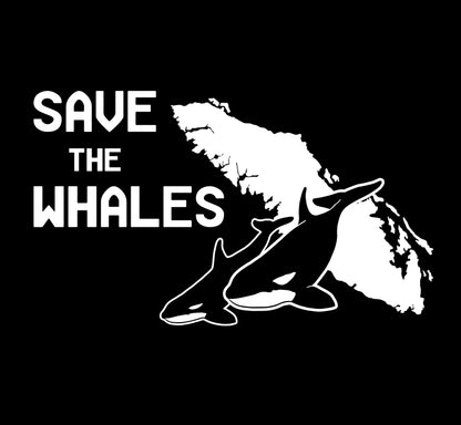 Save The Whales Mother Orca and Calf - Island Wildlife