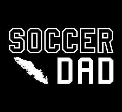 Soccer Dad Island - Proud Parent Decal