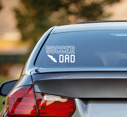 Soccer Dad Island - Proud Parent Decal