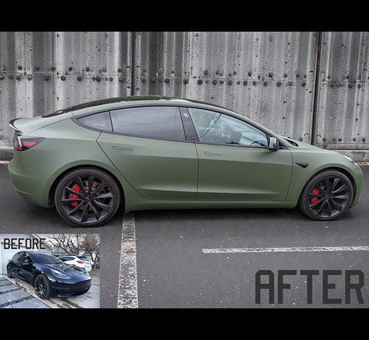 Tesla Color Change Vehicle Wrap