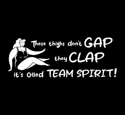 Team Spirit Clapback Decal