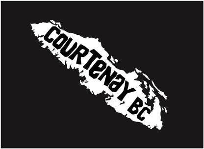 Courtenay - City Name Decal