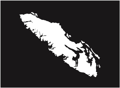 Handstand Yoga Girl Inside Island