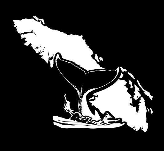 Humpback Whale Tail - Island Wildlife