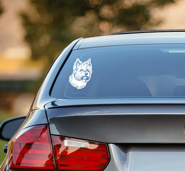 Yorkshire Terrier - Customizable Pet Decal