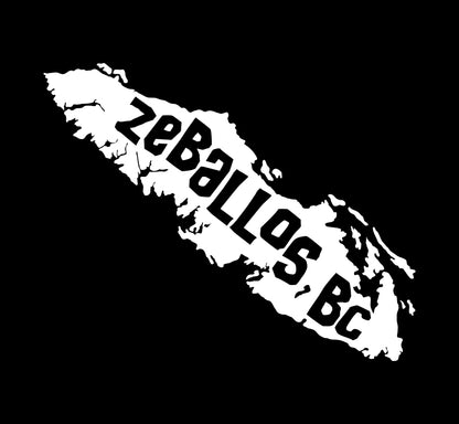 Zeballos - City Name Decal