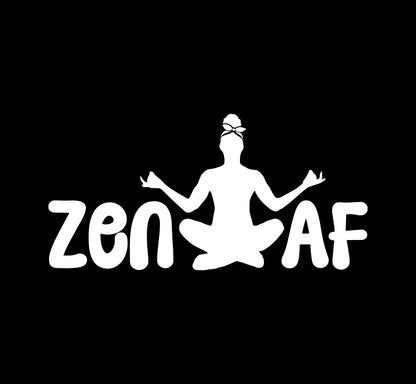 Zen AF Meditation Decal