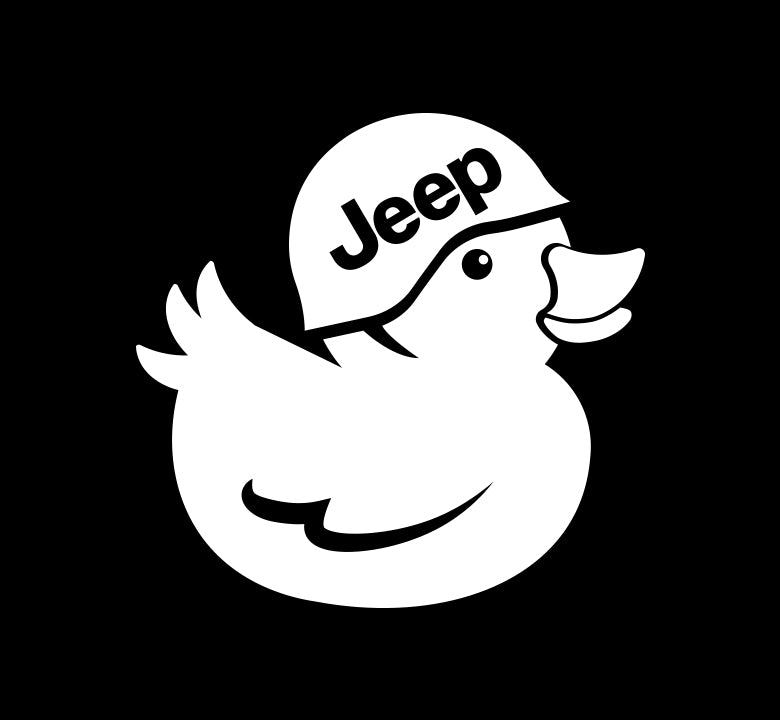 Army Helmet Ducking Cutie Decal
