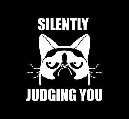 Silently Judging You - Pet Decal